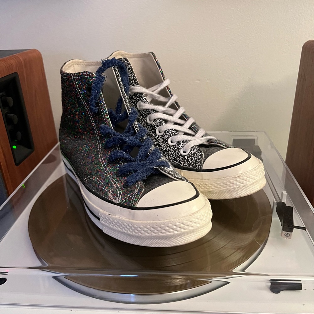 JW anderson glitter converse collab chuck 70